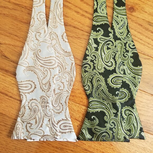 Brand Q Other - Brand Q paisley bowtie bundle